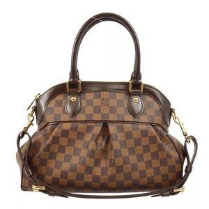 Louis Vuitton Damier Trevi PM 2way Shoulder Handbag